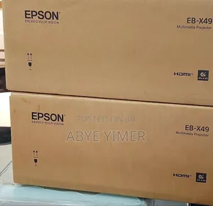Photo - Brand New Epson Eb-X49 Projector 
Technology: 3lcd, RGB Liquid Cr30