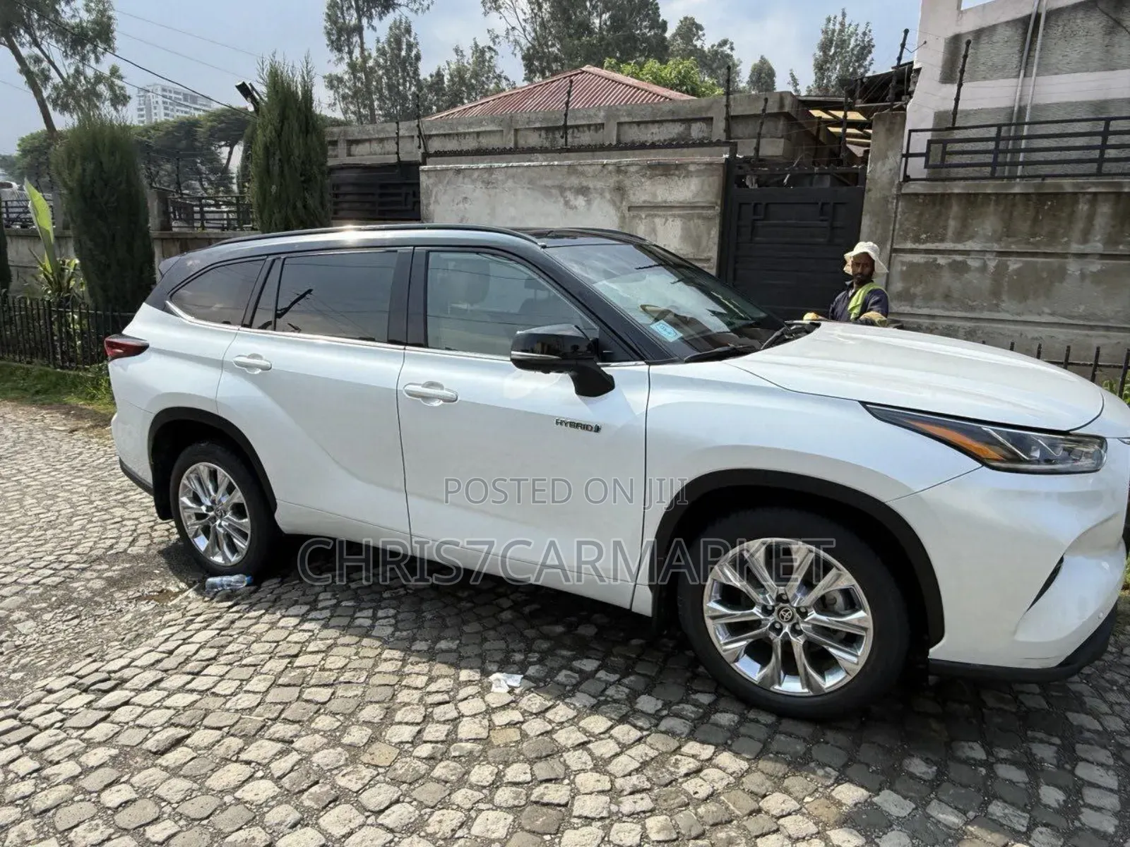 Toyota Highlander Hybrid 2023 White