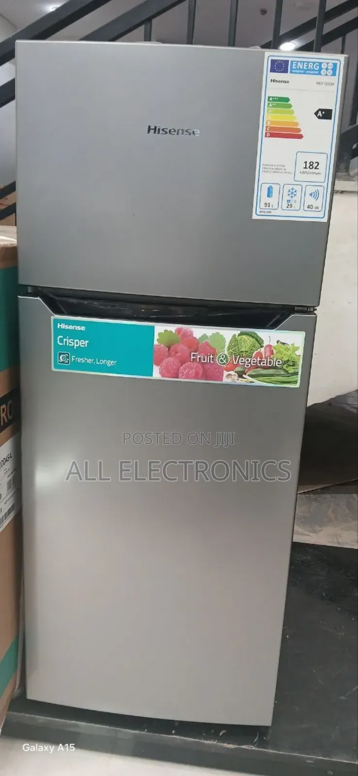 270litre Hisense Refrigerator