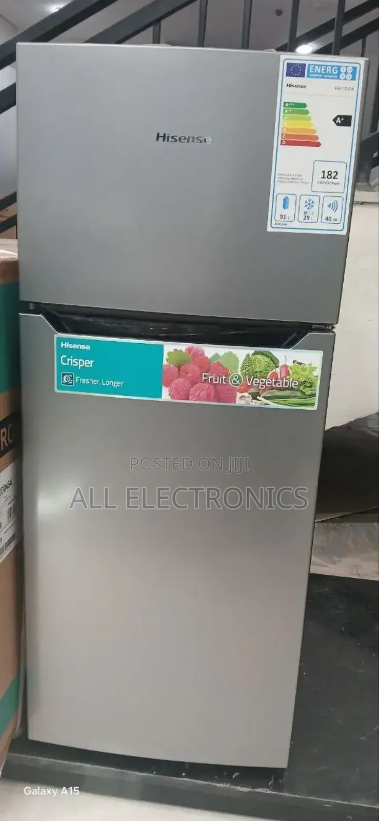 270litre Hisense Refrigerator