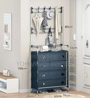 Photo - Multifunctional Shoe Rack and Hat Rack