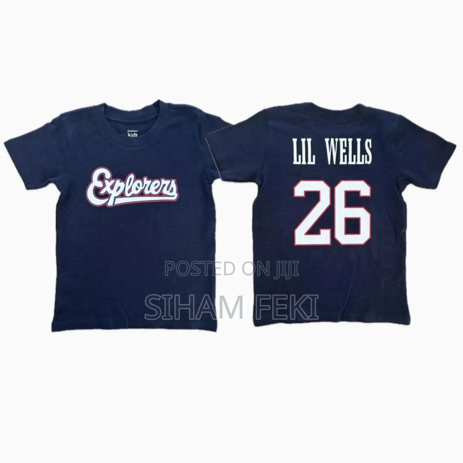 Customizable Jersey Tshirt for Your Team