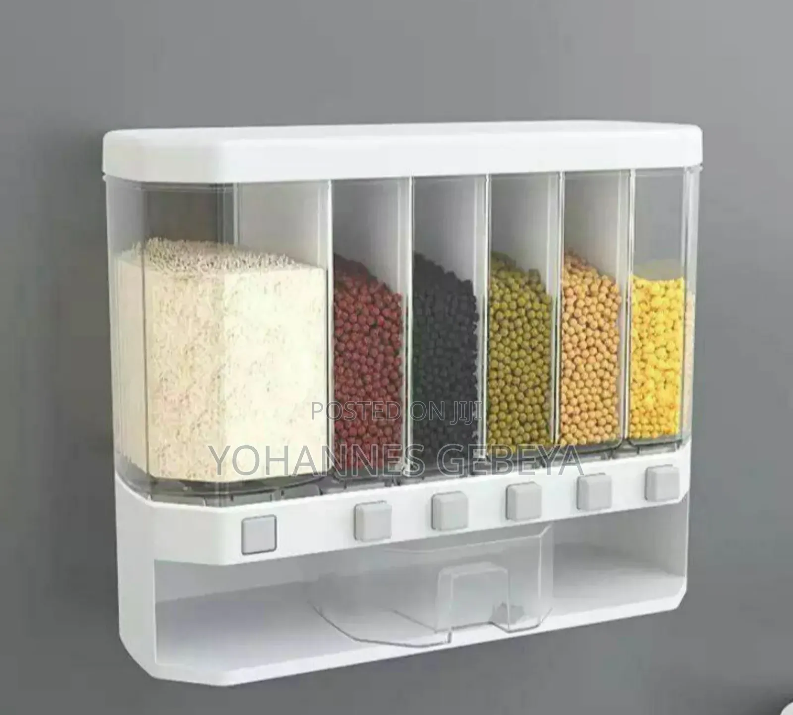 Wall Mounted Cereals Storage