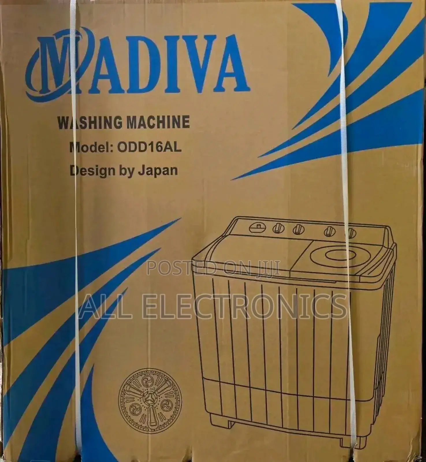 Madiva 16kg Washing Machine