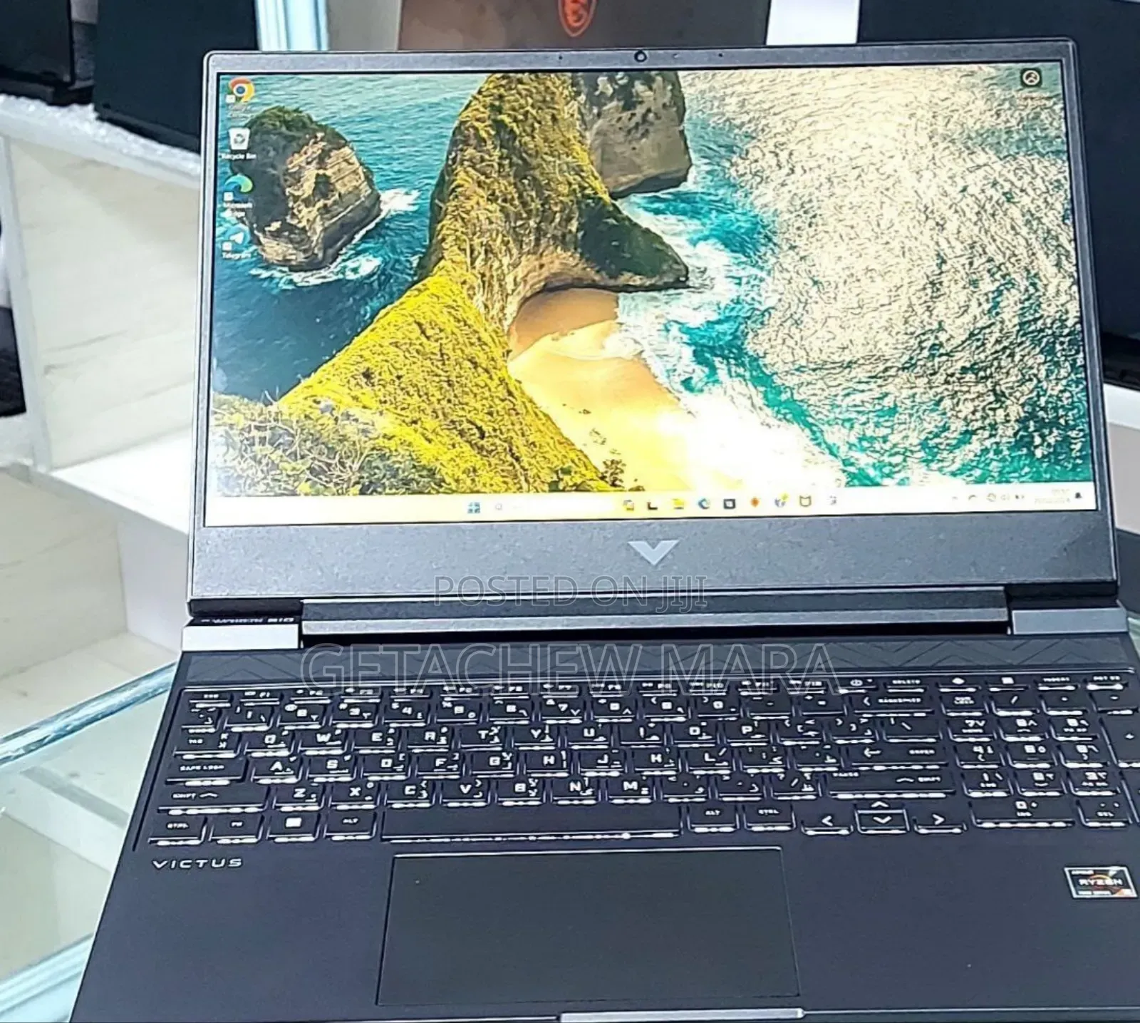 New Laptop HP Victus 15 8GB AMD Ryzen 5 SSD 512GB