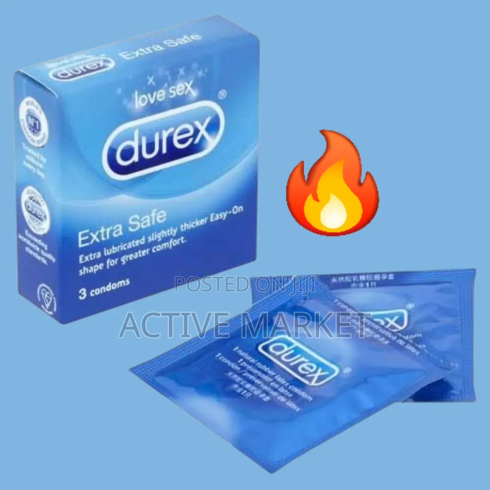 Durex Extra Time Ribbed Condoms