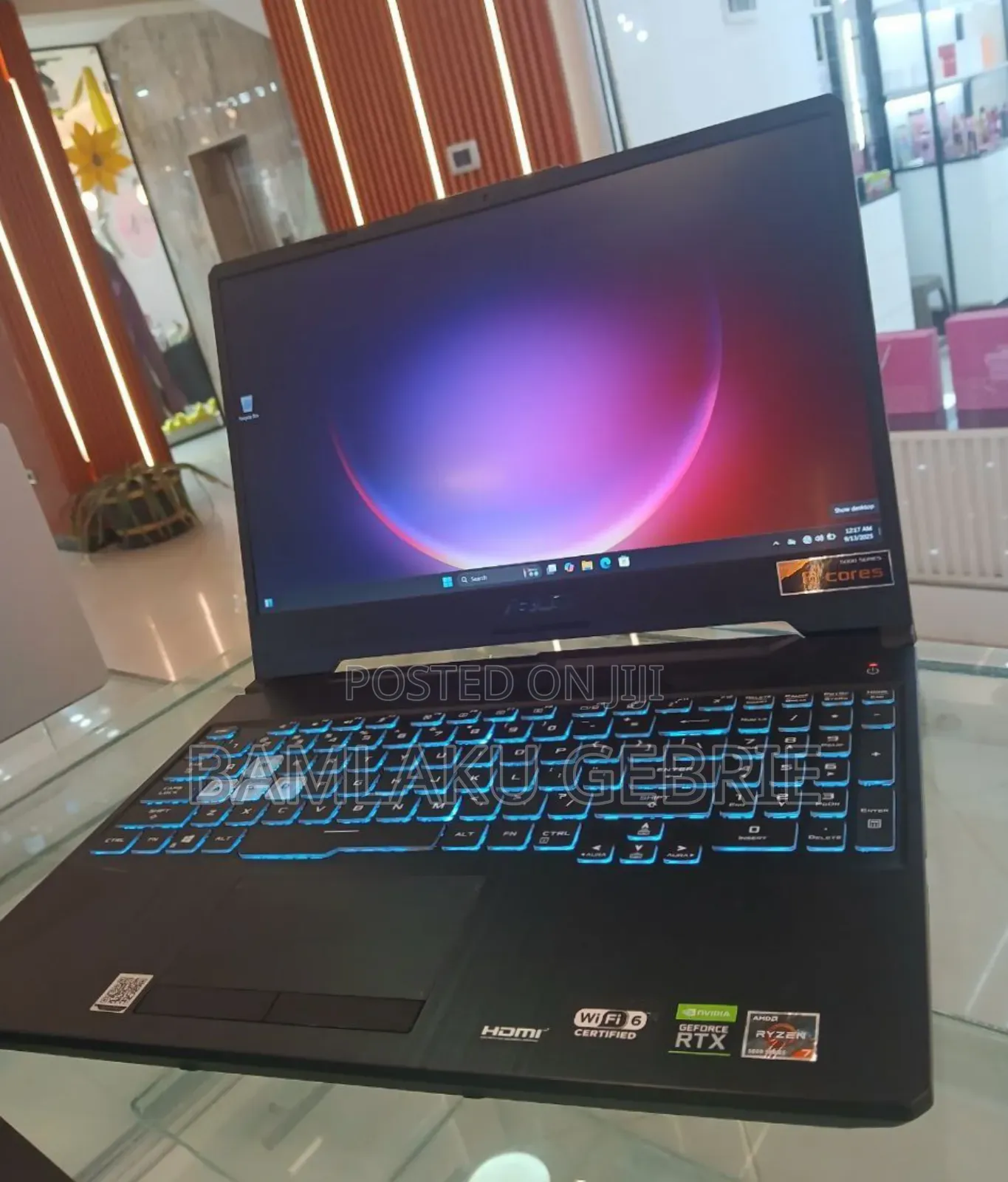 New Laptop Asus TUF Gaming A15 16GB AMD Ryzen 7 SSD 512GB