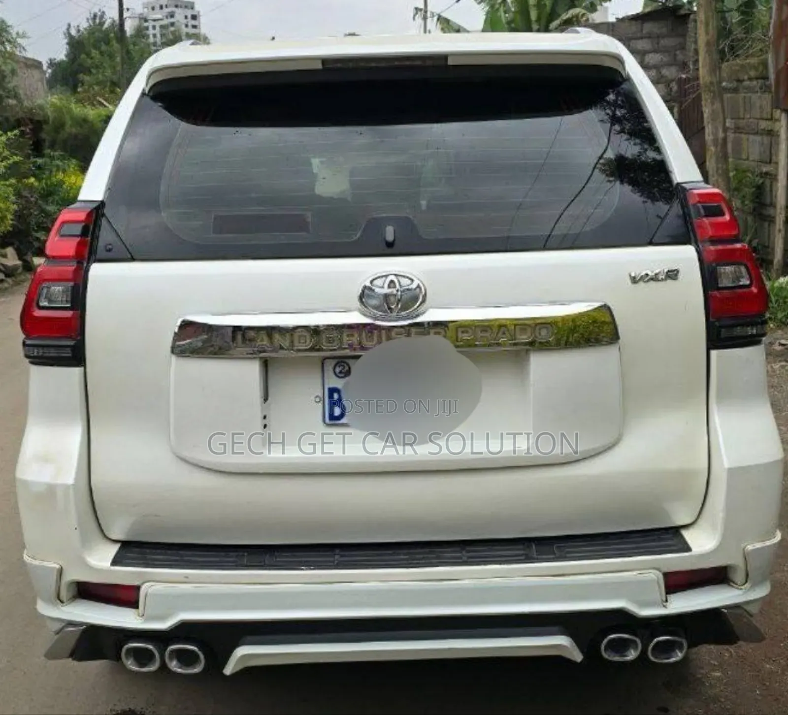 Toyota Land Cruiser Prado 2014 White