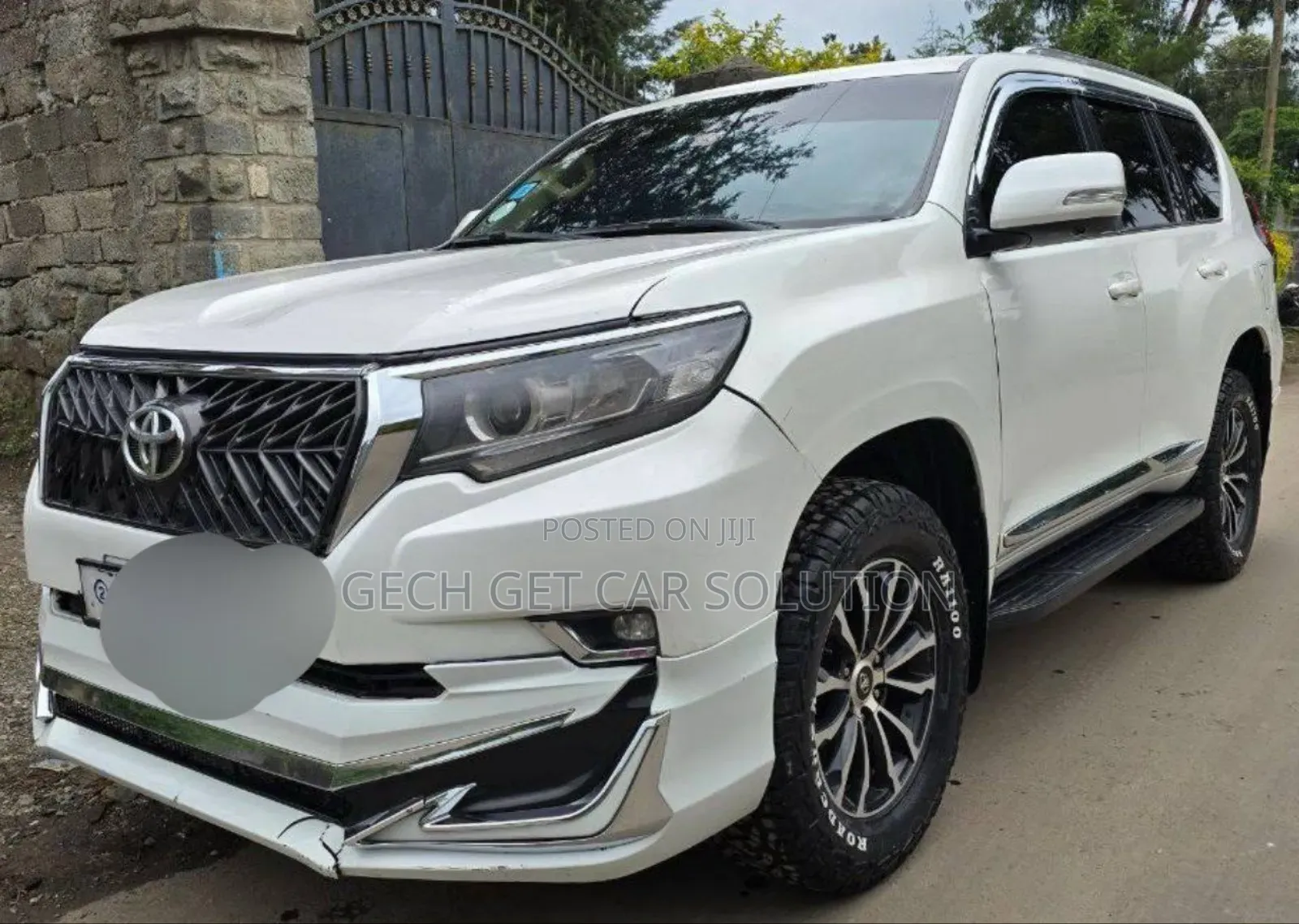Toyota Land Cruiser Prado 2014 White