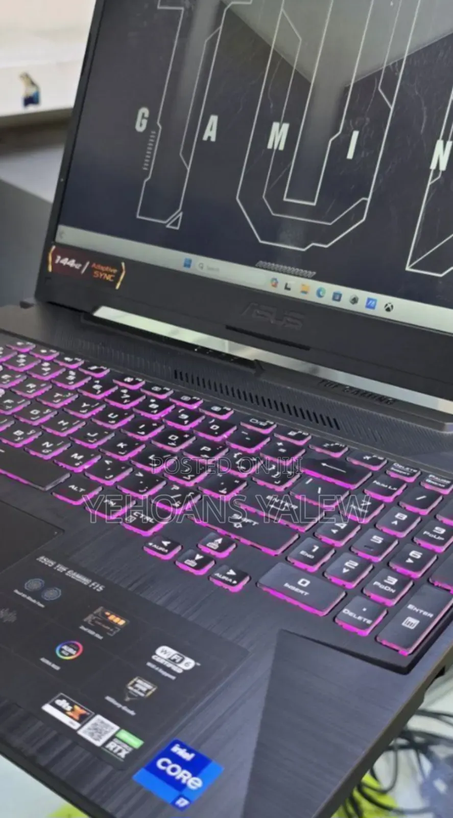 New Laptop Asus TUF Gaming A15 16GB Intel Core I7 SSD 1T