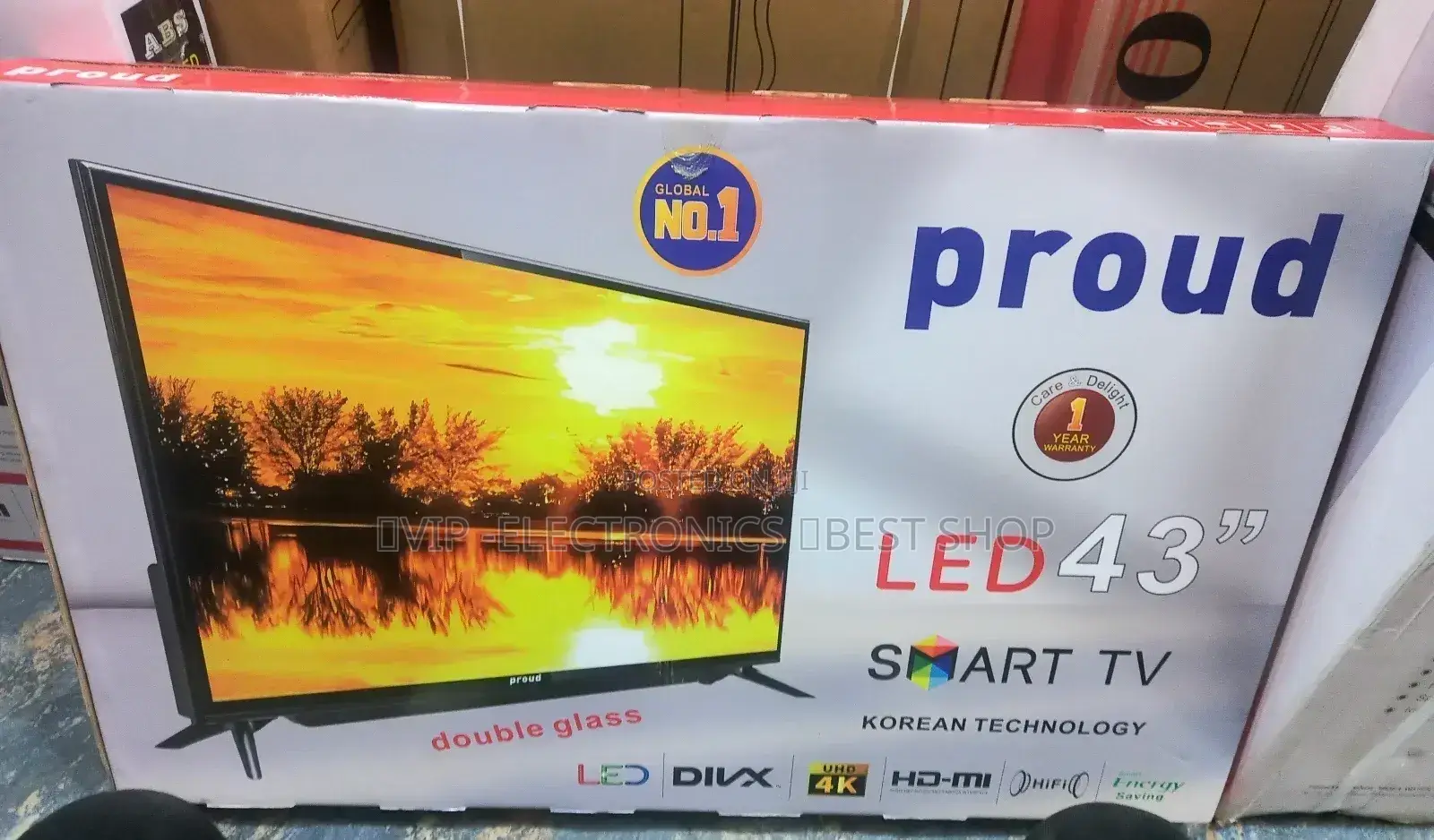 Proud 43 Inch Tv Smart Full Hd 1080p Tv New