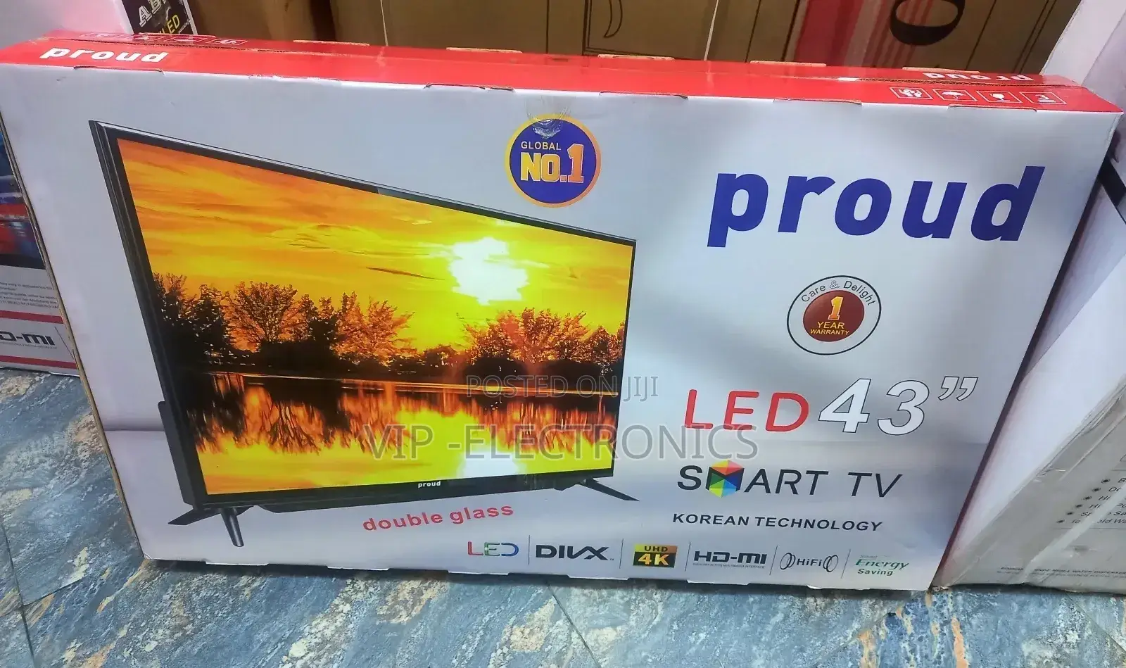 Proud 43 Inch Tv Smart Full Hd 1080p Tv New