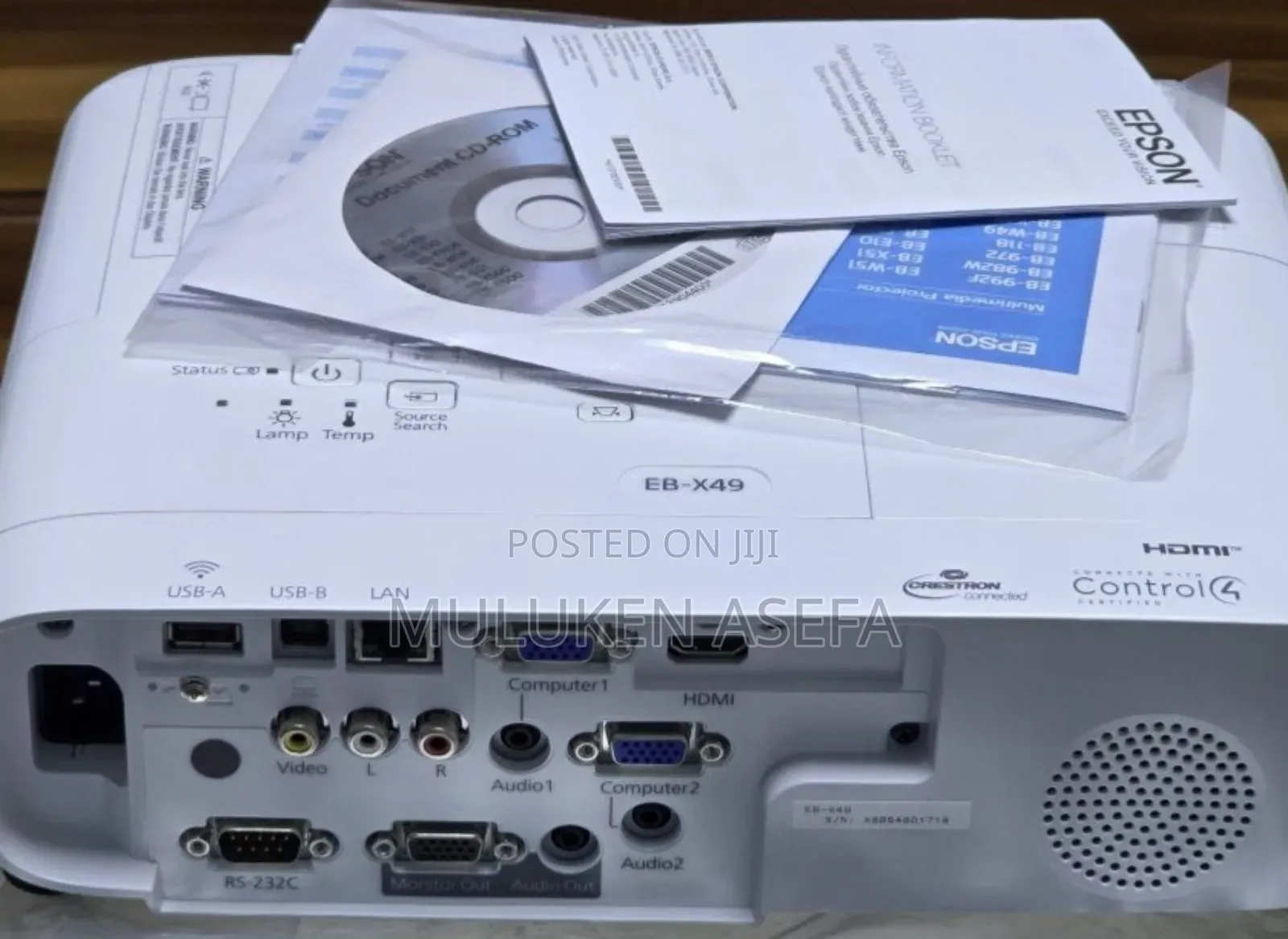 Brand New Epson Eb-X49 Projector Technology: 3lcd,