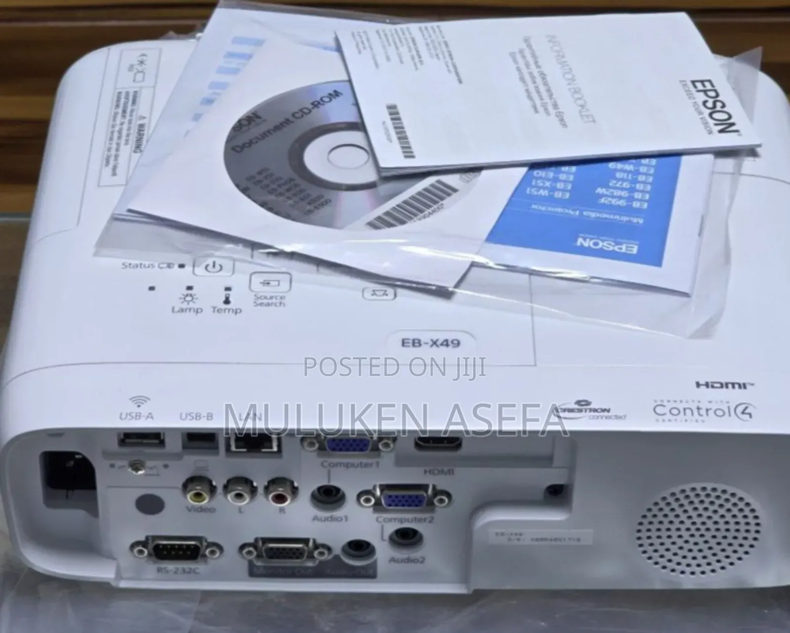 Brand New Epson Eb-X49 Projector Technology: 3lcd,