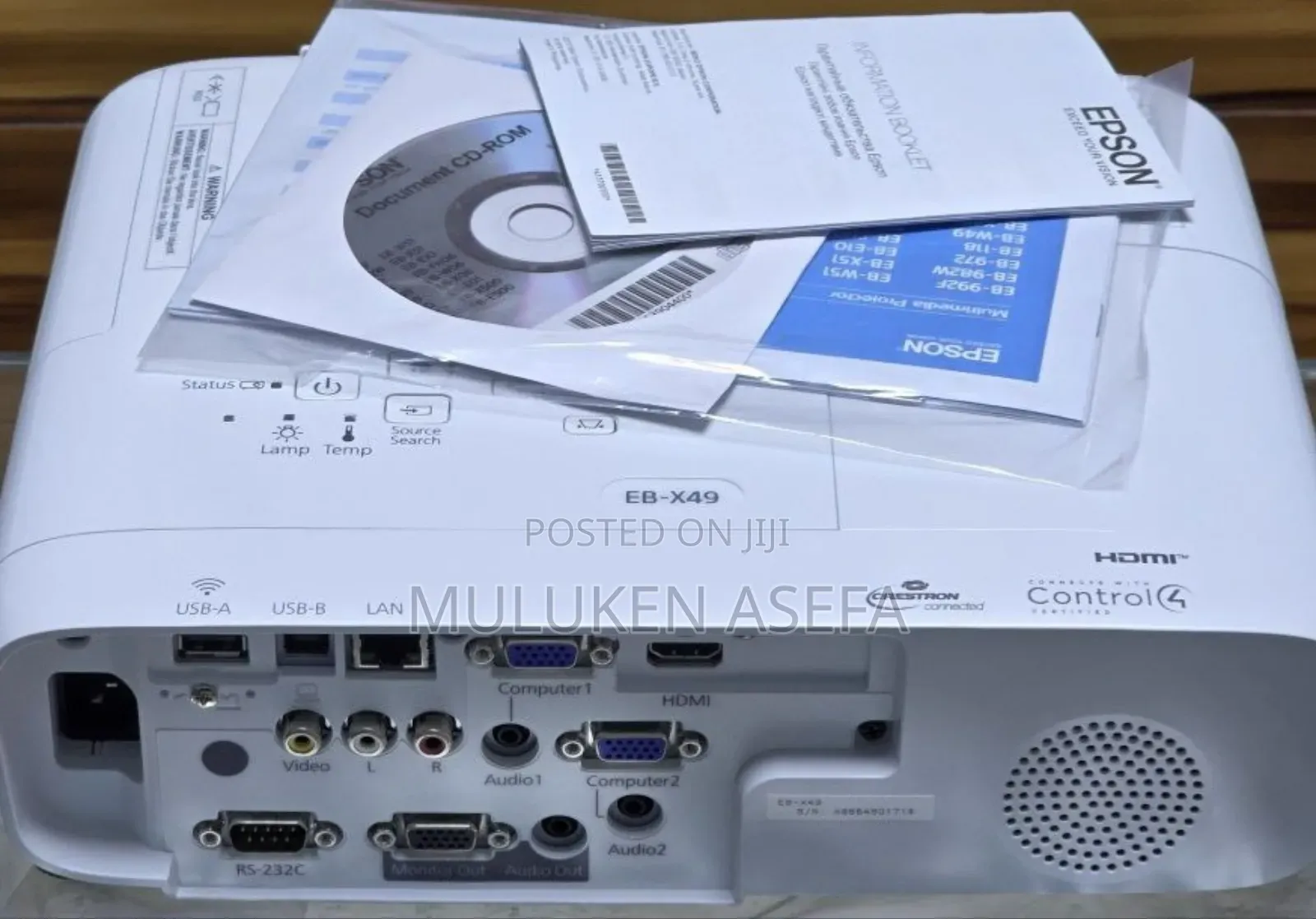 Brand New Epson Eb-X49 Projector Technology: 3lcd,