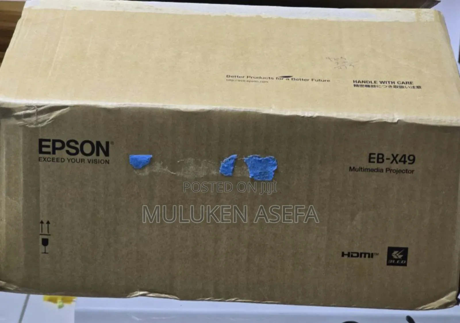 Brand New Epson Eb-X49 Projector Technology: 3lcd,