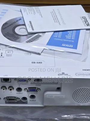Photo - Brand New Epson Eb-X49 Projector 
Technology: 3lcd, RGB Liqu