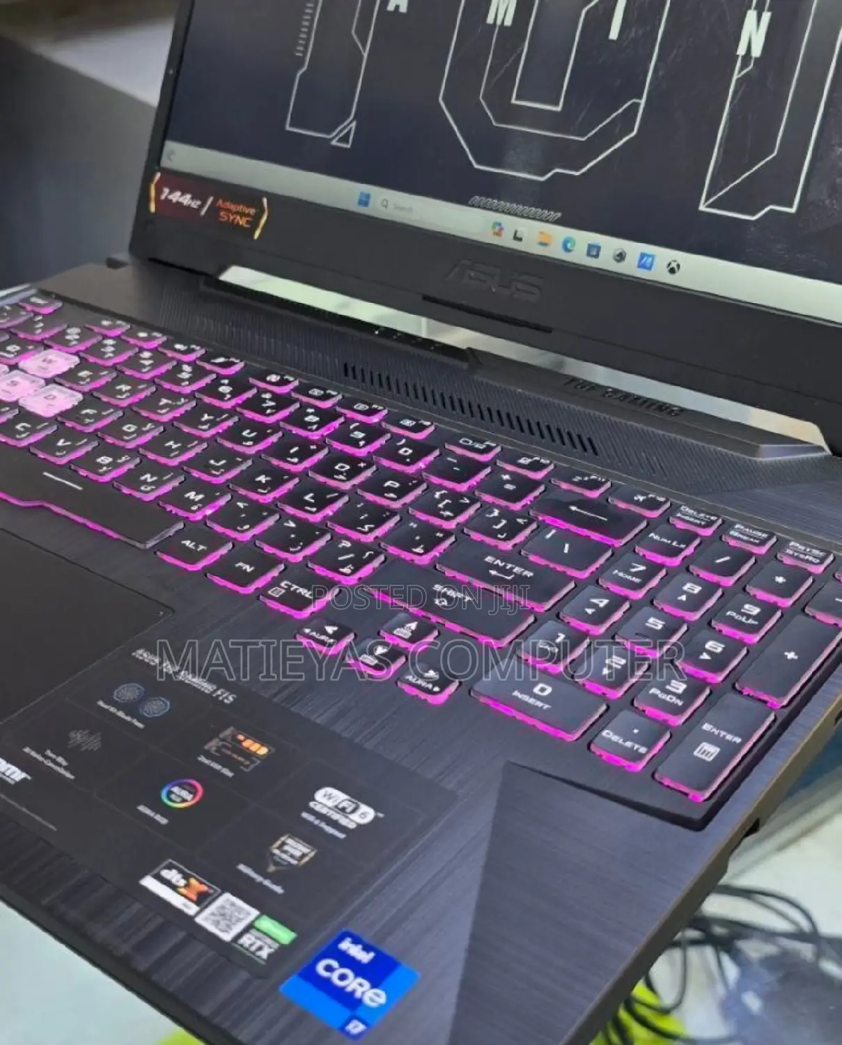 New Laptop Asus TUF Gaming A15 16GB Intel Core I7 SSD 1T