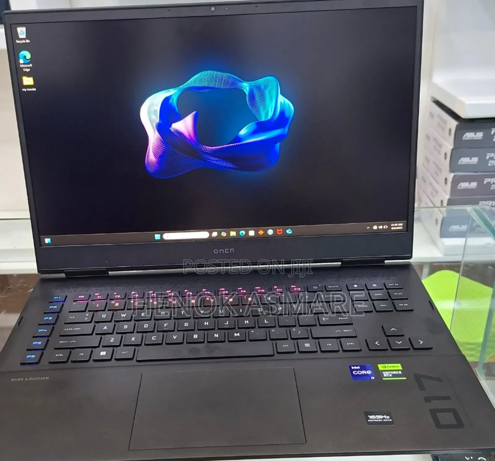 New Laptop HP Omen 17 32GB Intel Core I9 SSD 2T