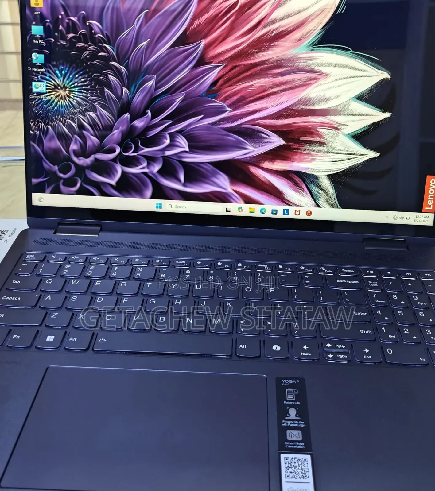 New Laptop Lenovo Yoga 7i 16GB Intel Core I7 SSD 1T