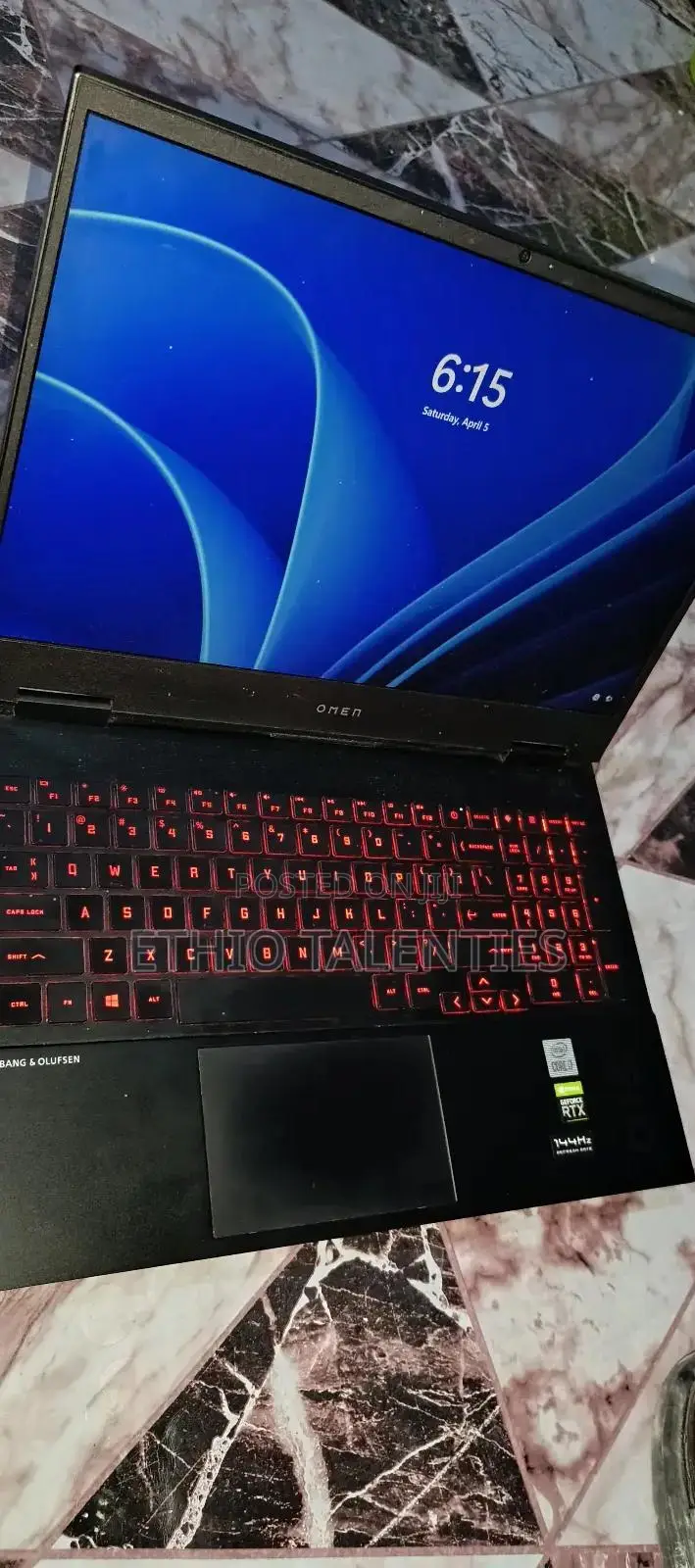 Laptop HP Omen 15 16GB Intel Core I7 SSD 512GB