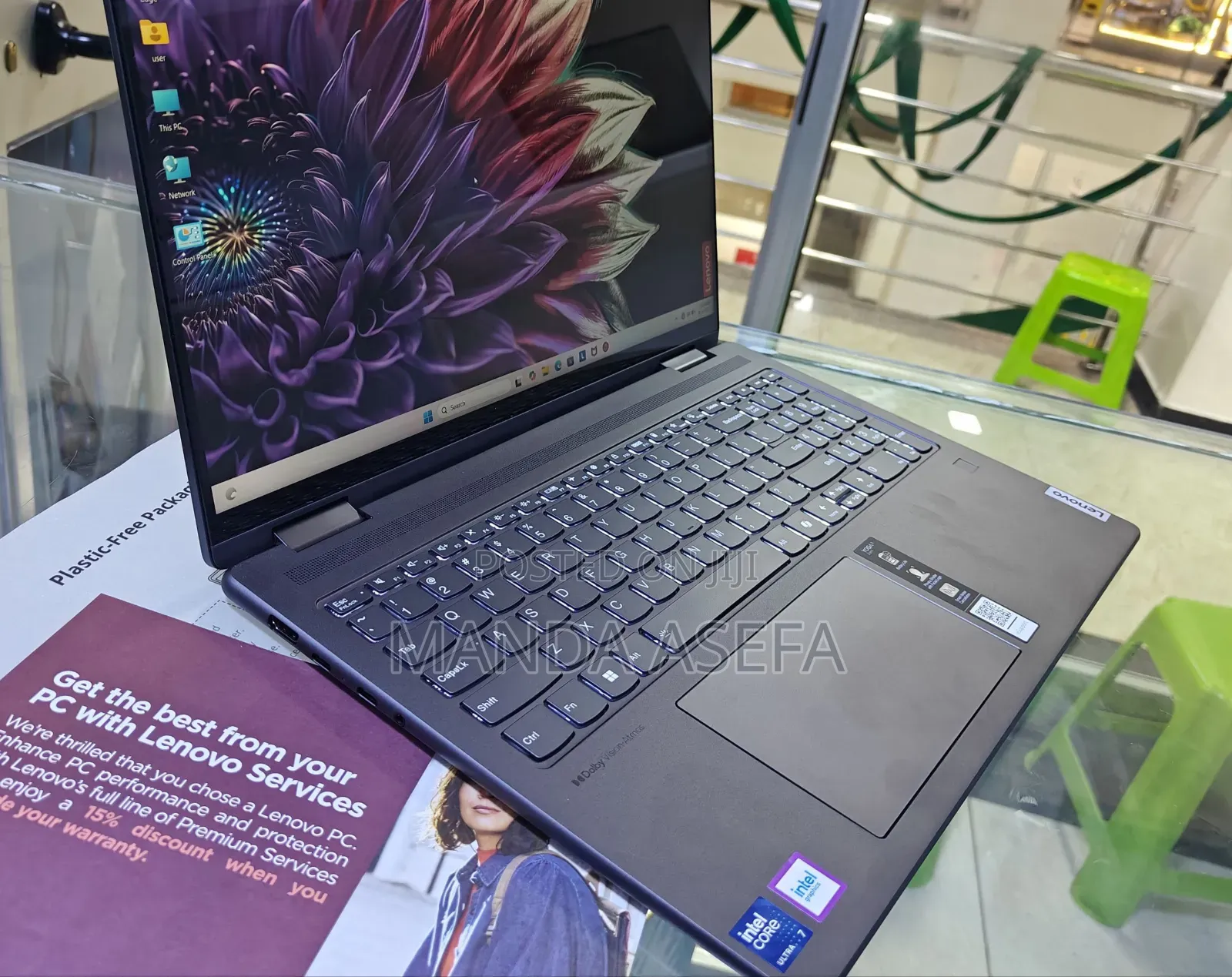 New Laptop Lenovo Yoga 7i 16GB Intel Core Ultra 7 SSD 1T