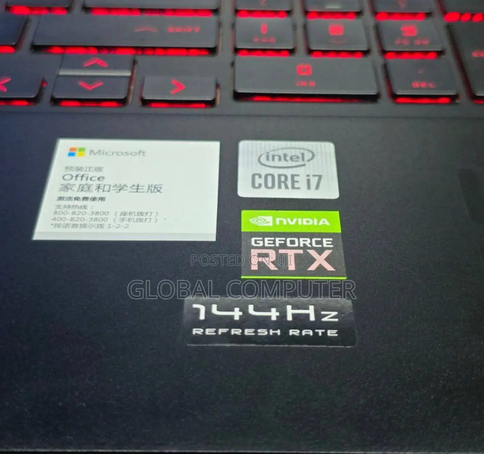 New Laptop HP Omen 15-Ce0xx 16GB Intel Core I7 SSD 512GB