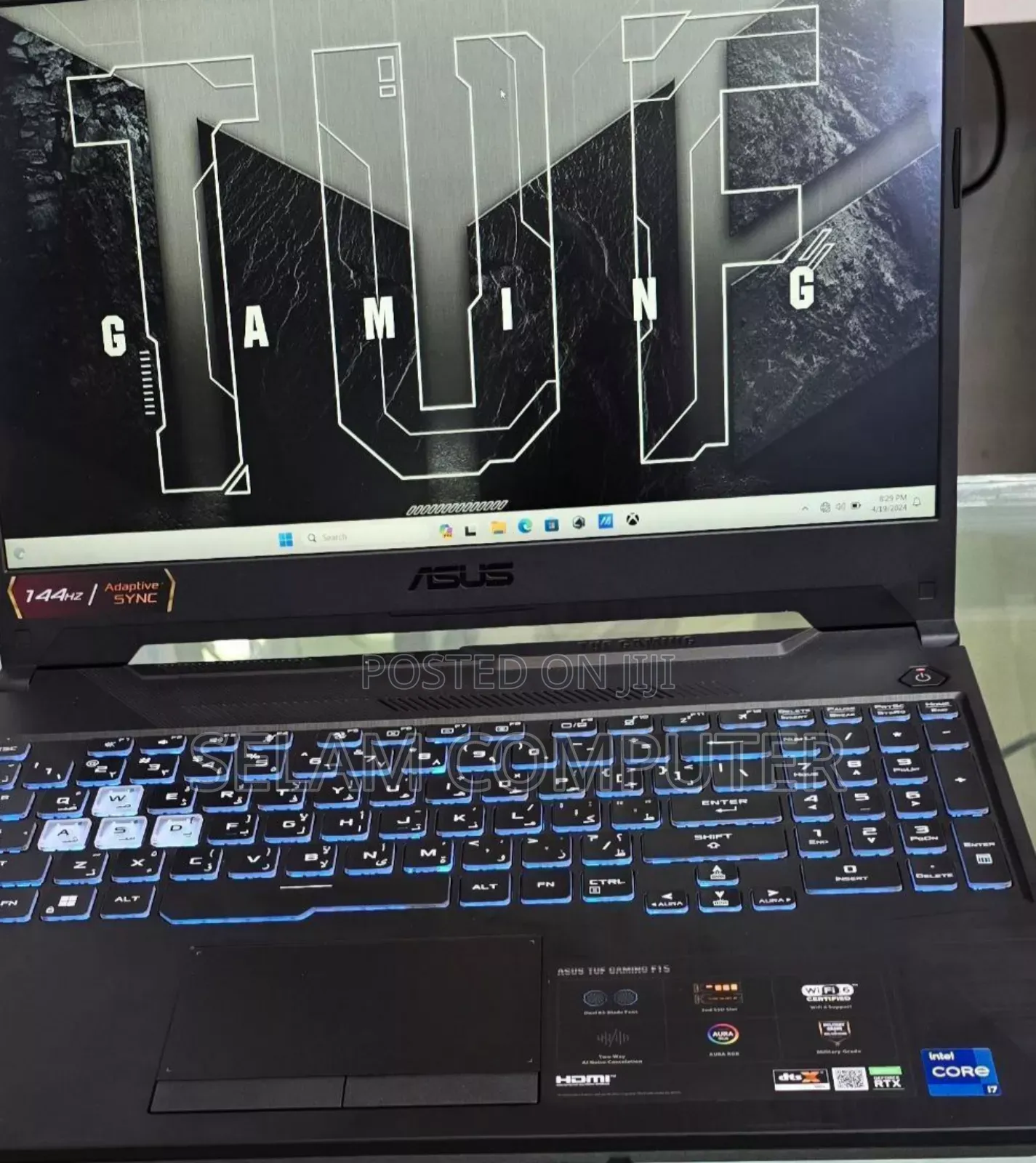 New Laptop Asus TUF Gaming A15 16GB Intel Core I7 SSD 512GB