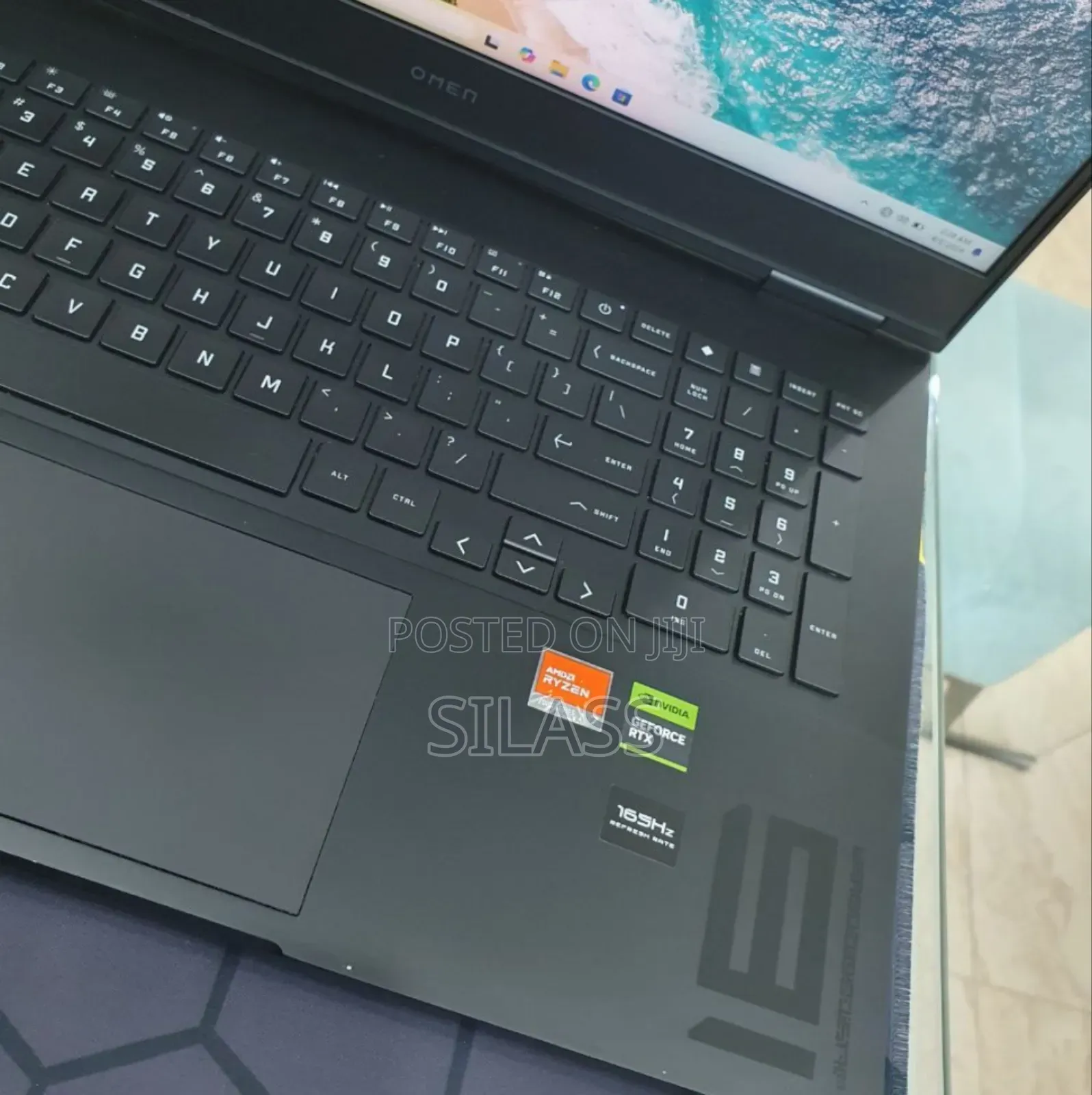New Laptop HP Omen 16 16GB AMD Ryzen 7 SSD 1T