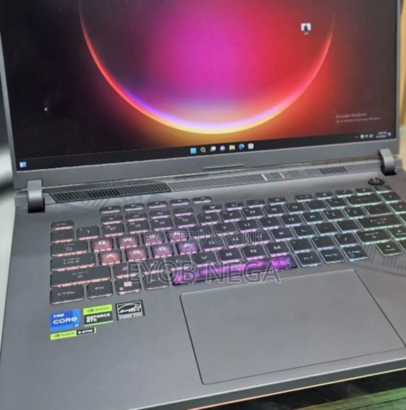 New Laptop Asus ROG Strix G15 16GB Intel Core I7 SSD 1T