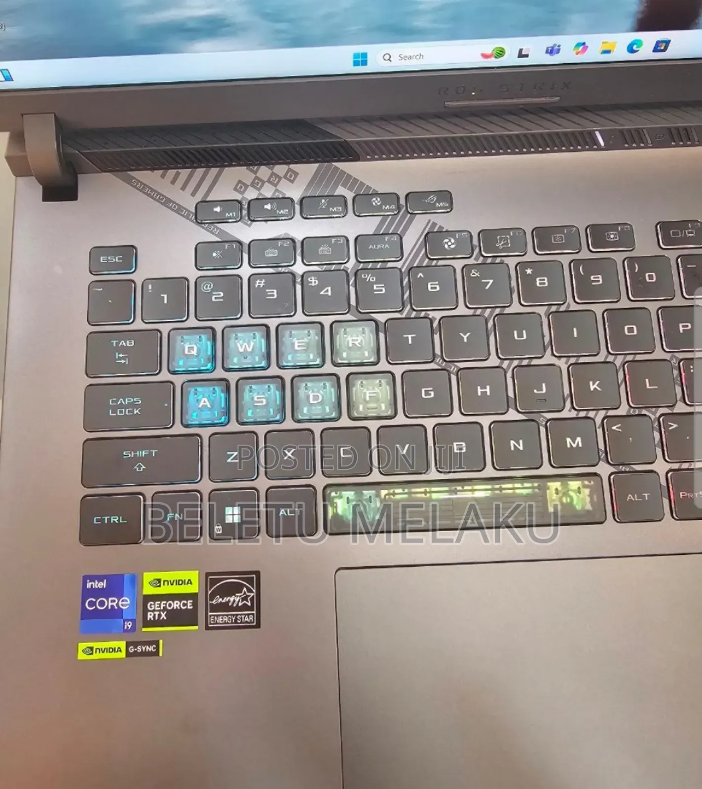 New Laptop Asus ROG Strix G16 G614 16GB Intel Core I9 SSD 1T