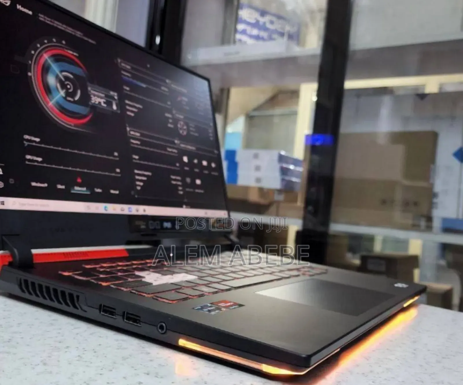 New Laptop Asus ROG Strix G15 G512 16GB AMD Ryzen 9 SSD 512GB