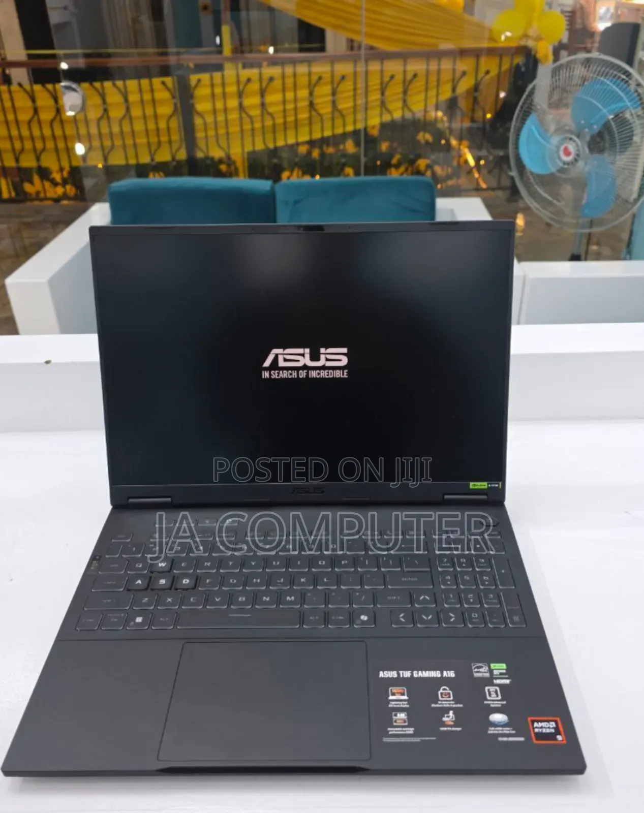 New Laptop Asus TUF Gaming A15 32GB AMD Ryzen 9 SSD 1T