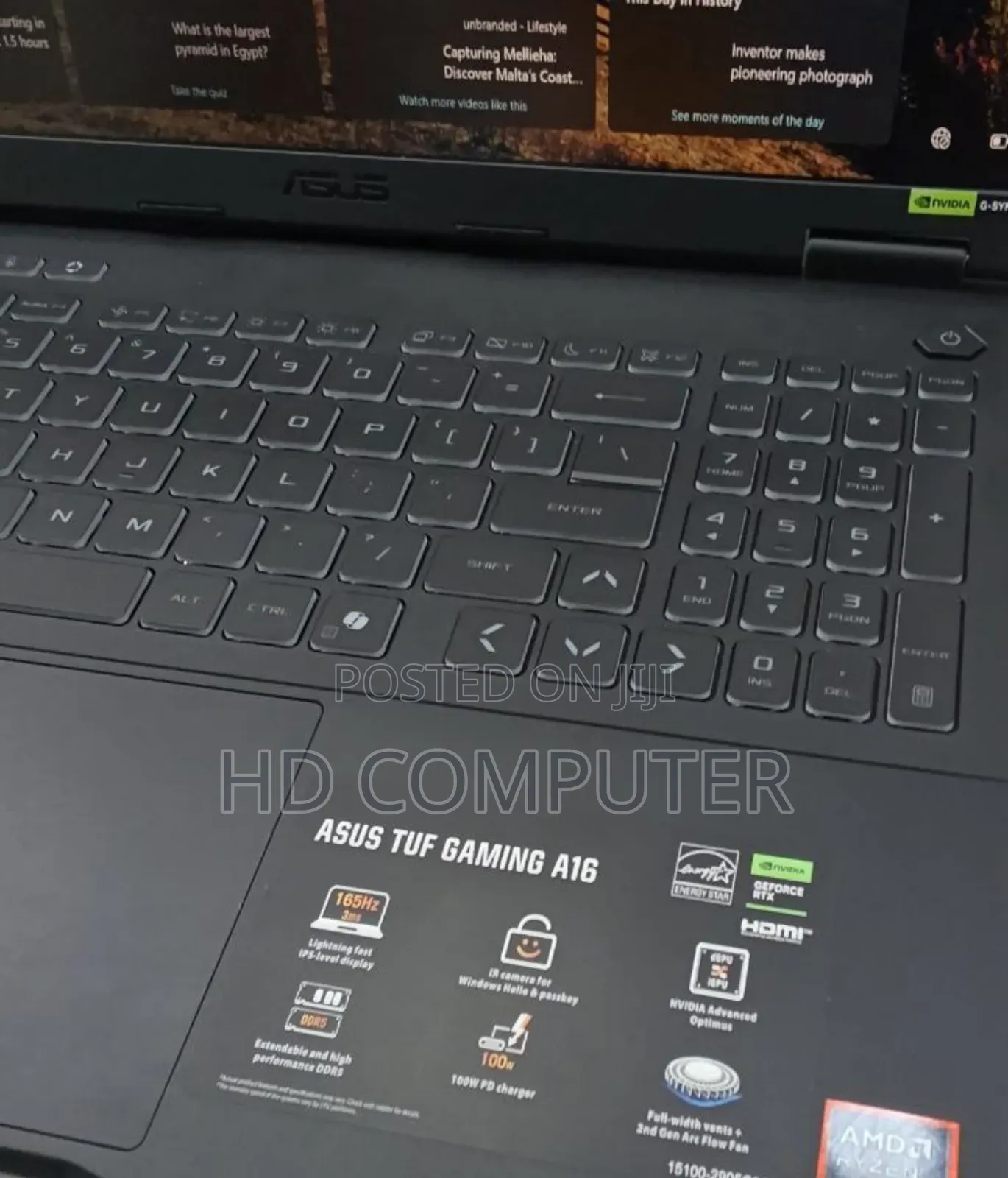 New Laptop Asus 32GB AMD Ryzen 9 SSHD (Hybrid) 1T