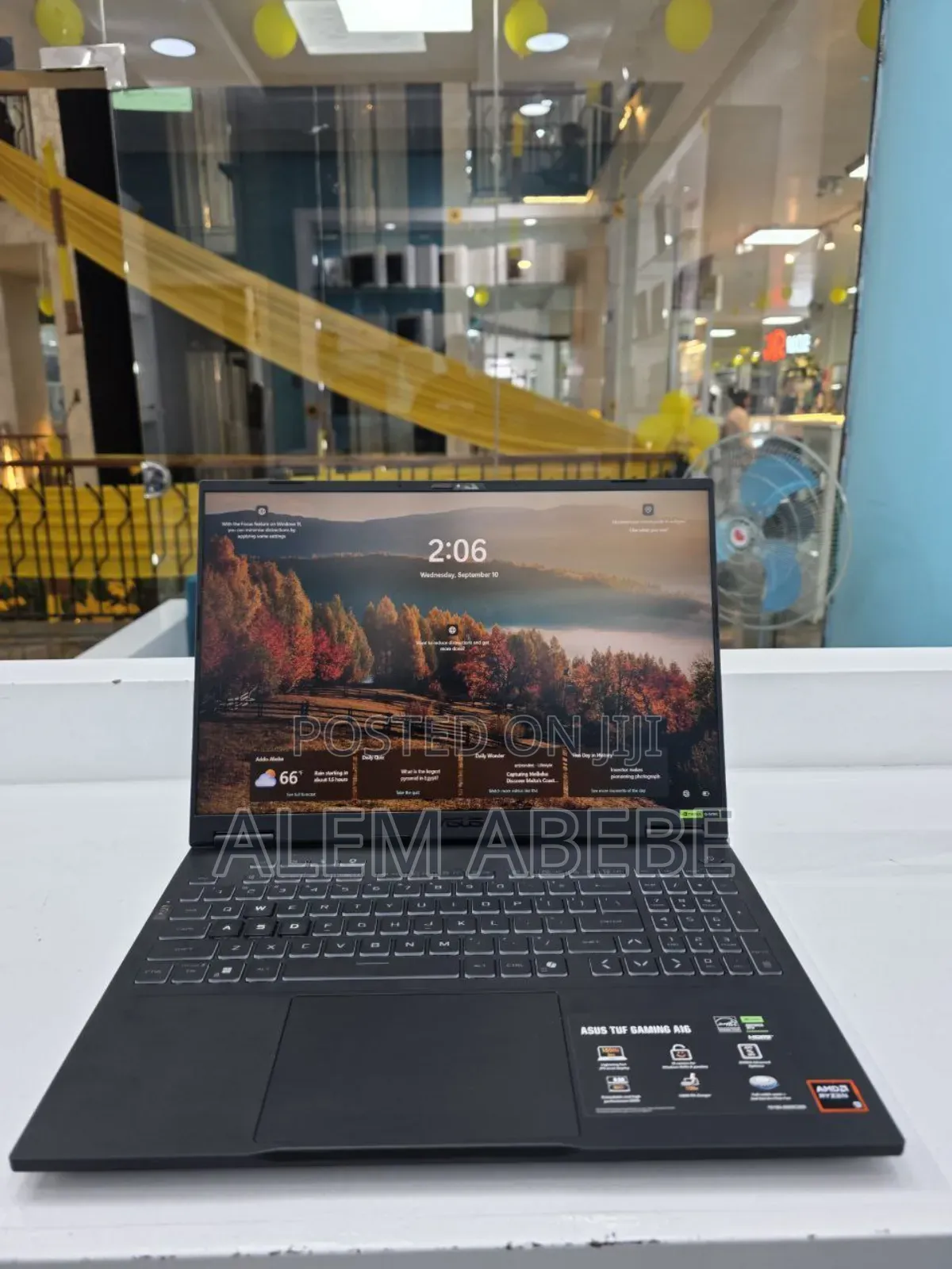 New Laptop Asus TUF Gaming A15 32GB AMD Ryzen 9 SSD 1T