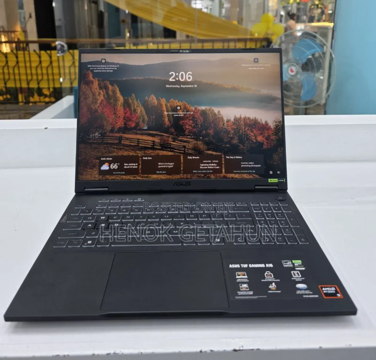 New Laptop Asus TUF Gaming A15 32GB Intel Core I9 SSD 1T