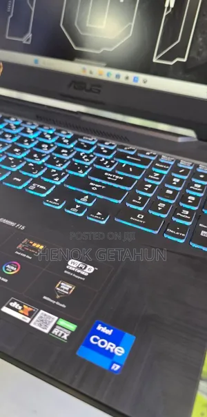 New Laptop Asus TUF Gaming A15 16GB Intel Core I7 SSD 1T