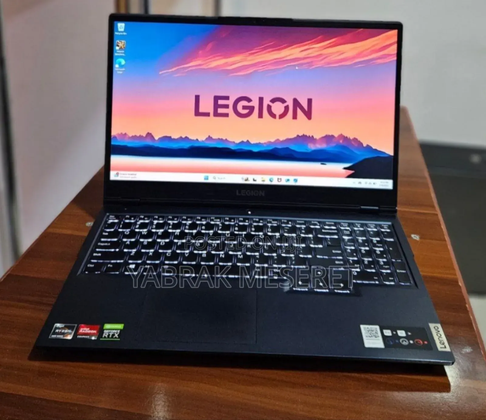 New Laptop Lenovo Legion 5 16GB AMD Ryzen 5 SSD 512GB
