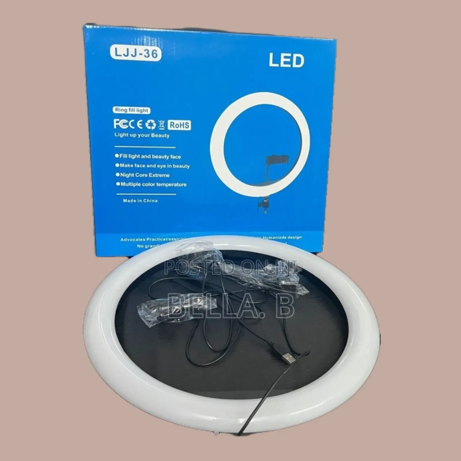 14 Inch Led Ring Light:Ideal for Social Media Creators.