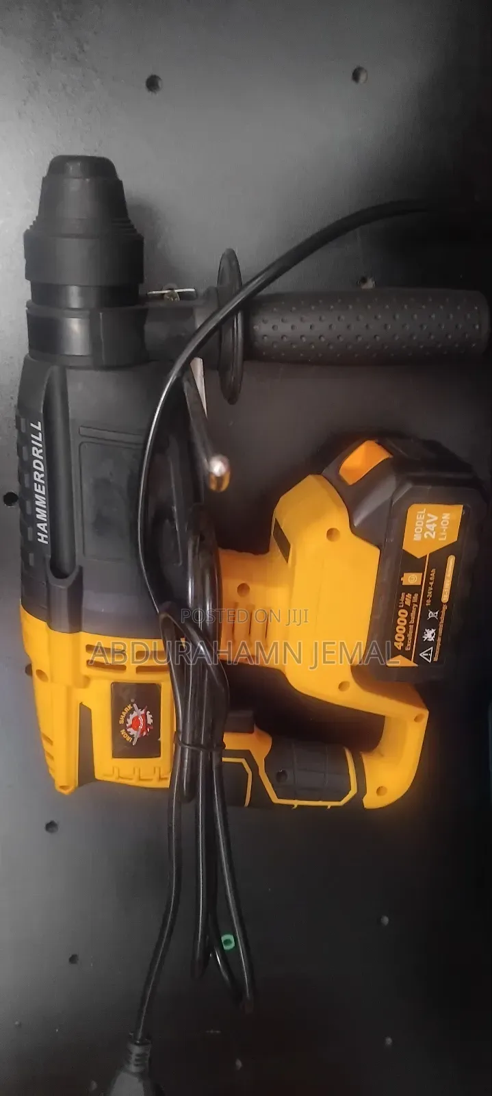 Hammer Chargble Dril Iren Shark 24 v 4 Am