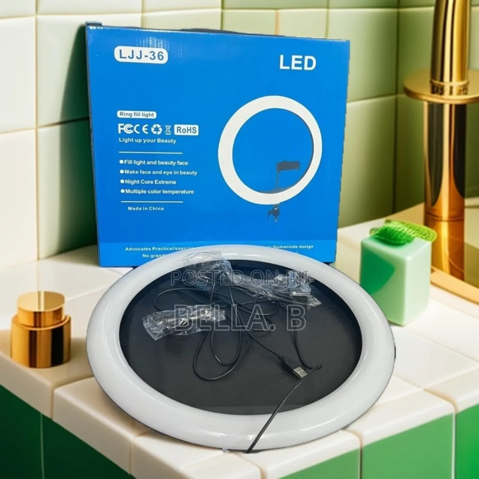 14 Inch Led Ring Light: Versatile Mounting Options.