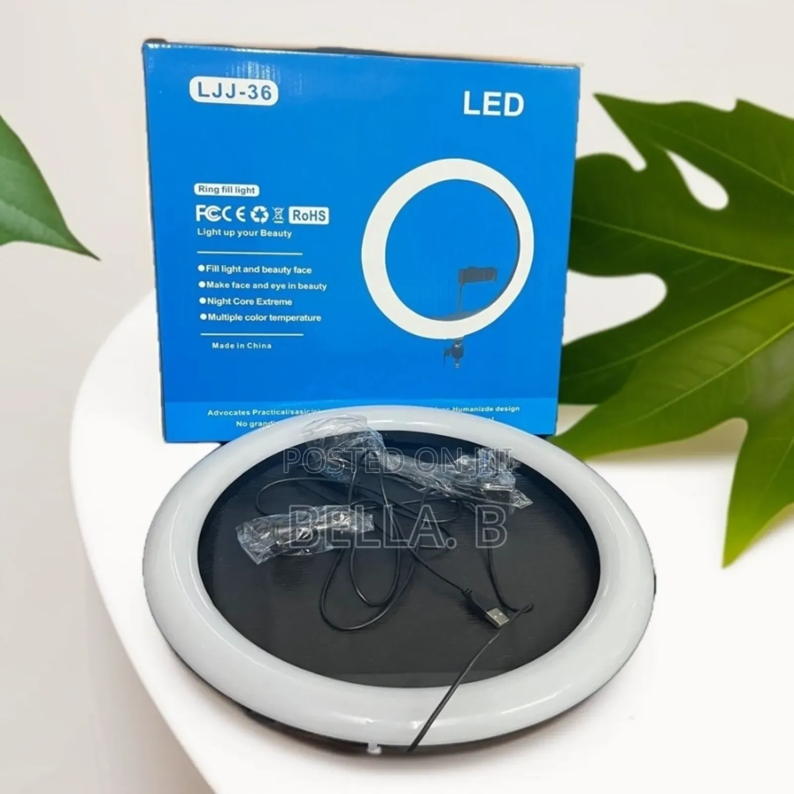 14 Inch Led Ring Light: Enhances Video Conferencing.