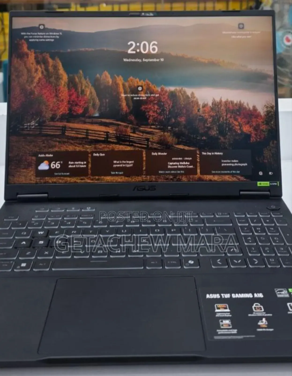 New Laptop Asus TUF Gaming A15 32GB Intel Core I9 SSD 1T