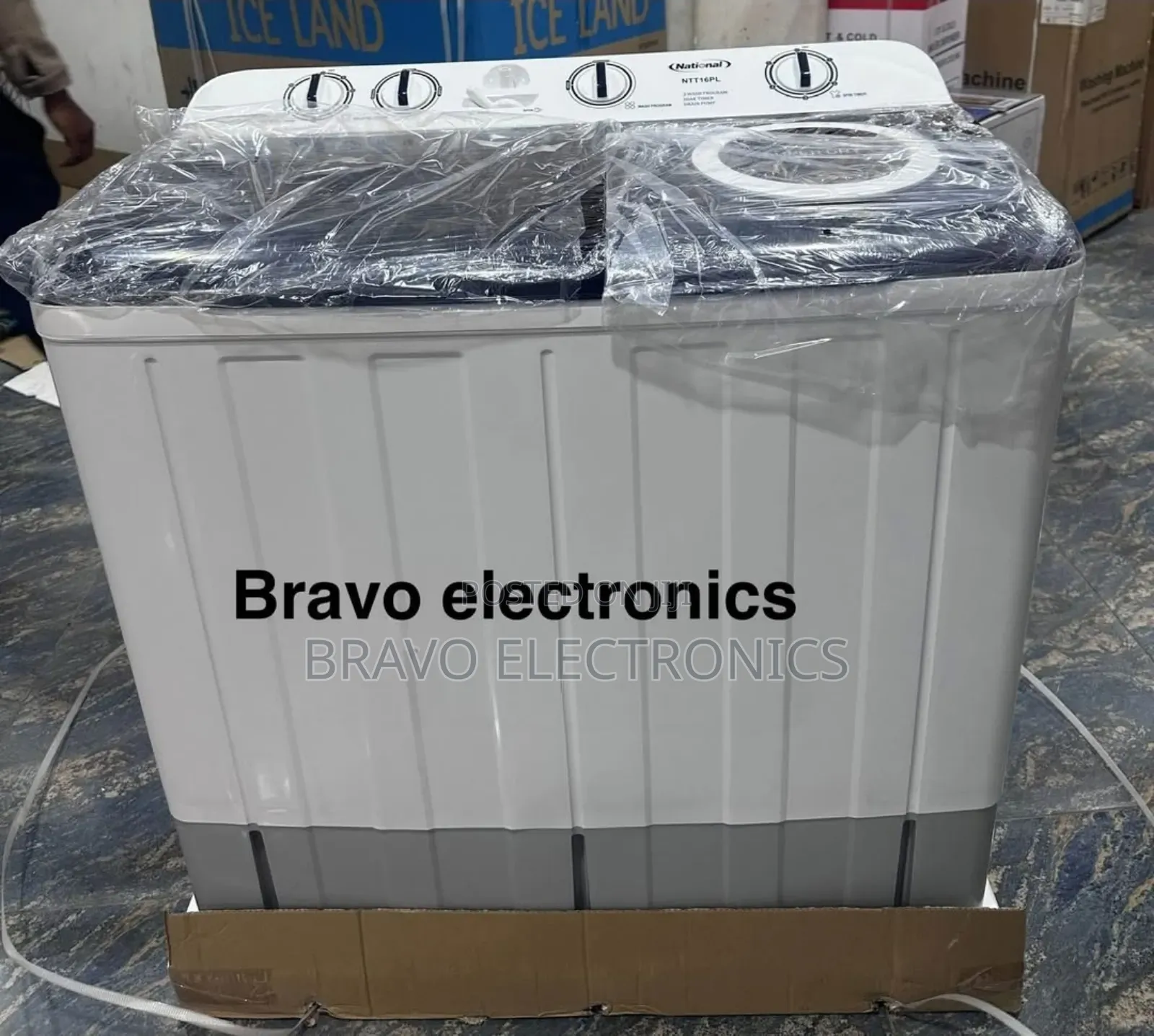 National 16kg Semi-automatic Washing Machine – New 2025 Model