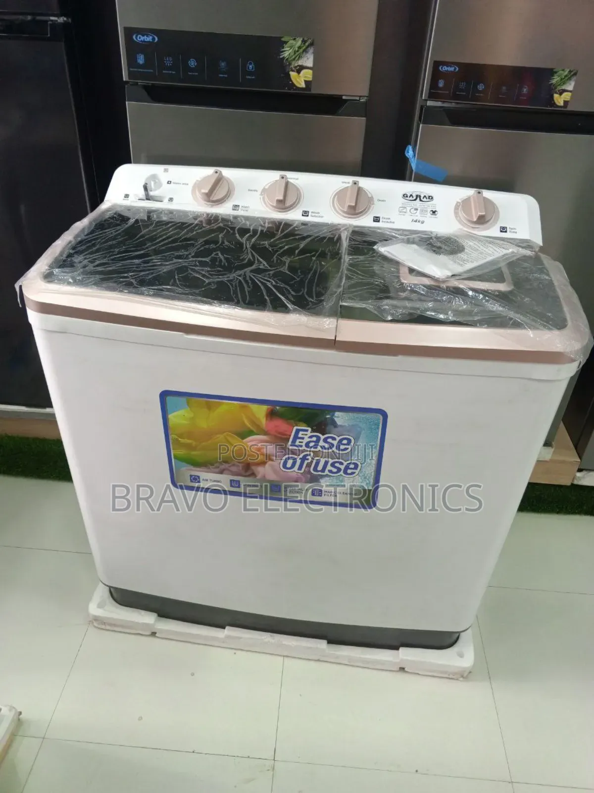 Garad 14kg Semi-Automatic Washing Machine – Power Meets Capacity!