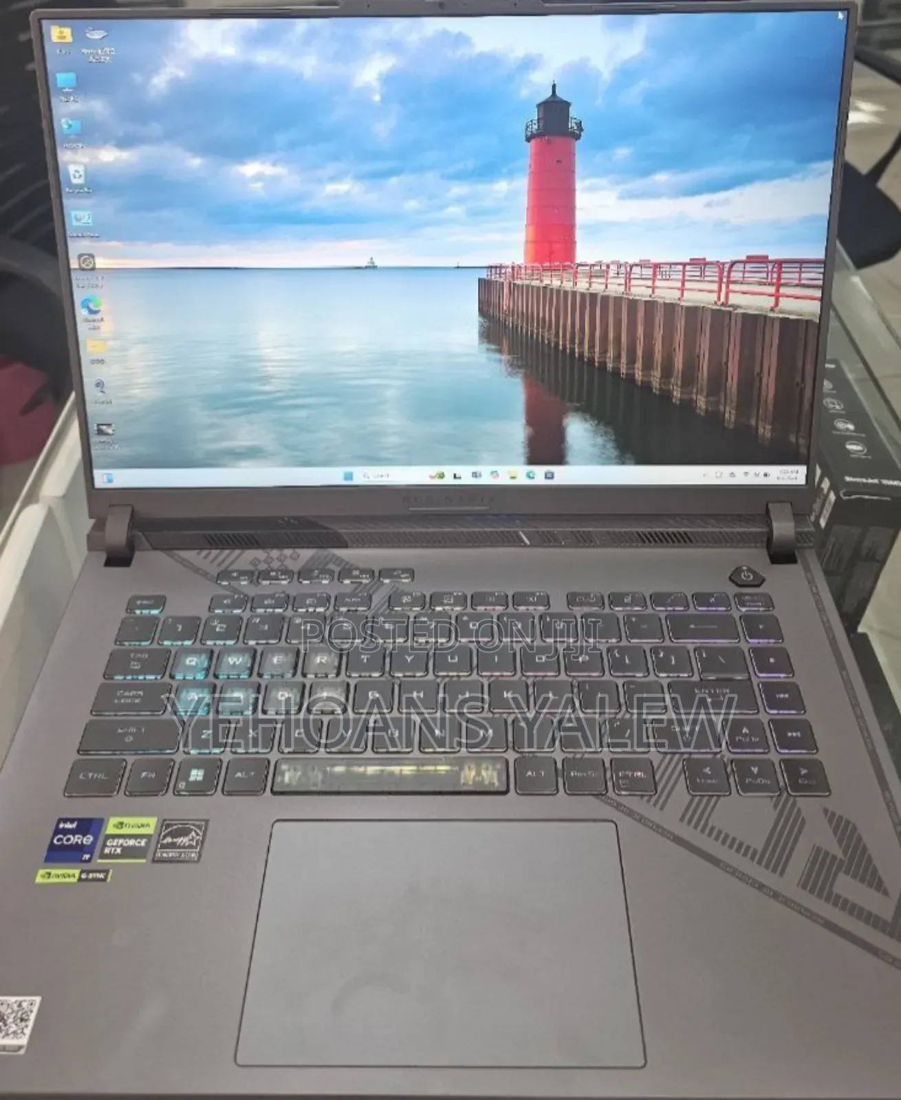 New Laptop Asus ROG Strix G16 G614 16GB Intel Core I9 SSD 1T