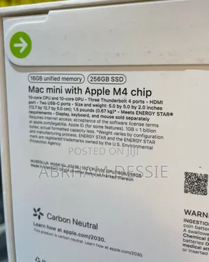 New Apple MacBook Pro 2024 M4 Max 14-Inch 16GB Apple M4 SSD 256GB