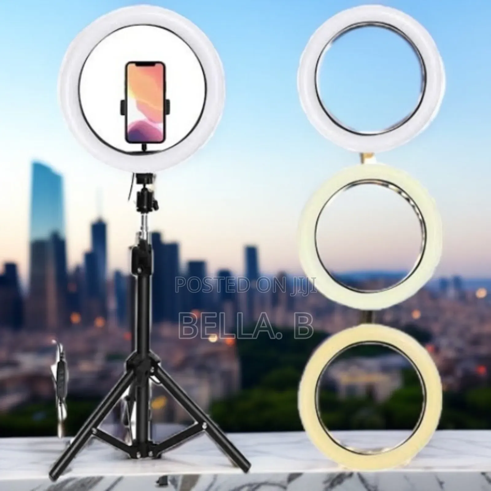 Brand New 14 Inch Led Ring Light With Adjustable Brightness.