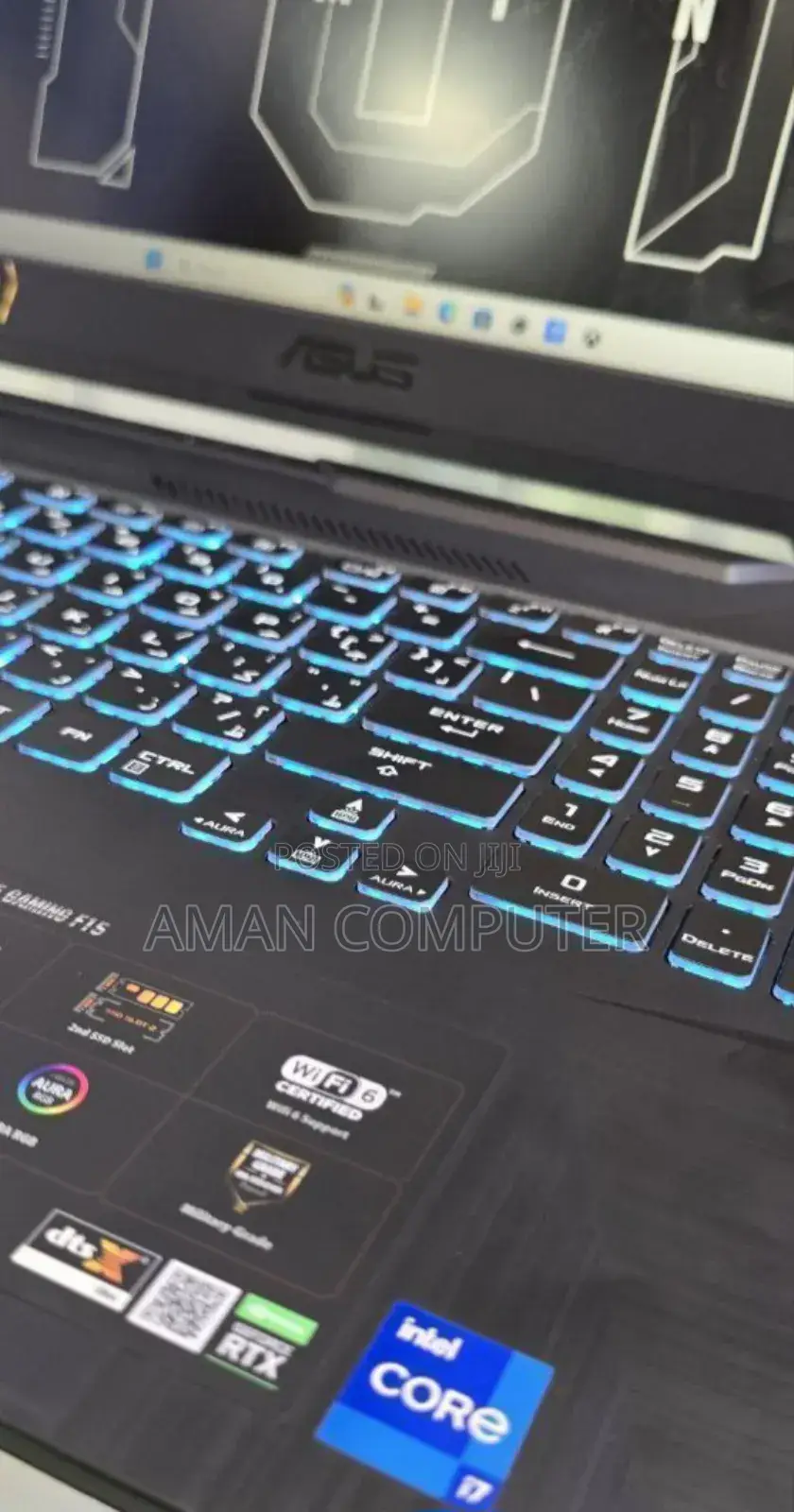 New Laptop Asus TUF Gaming A15 16GB Intel Core I7 SSD 1T