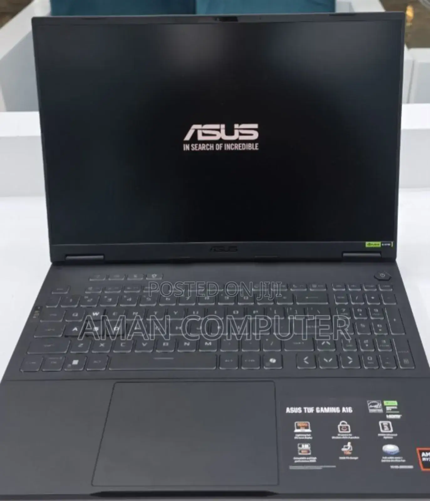 New Laptop Asus TUF Gaming F16 32GB AMD Ryzen 9 SSD 1T